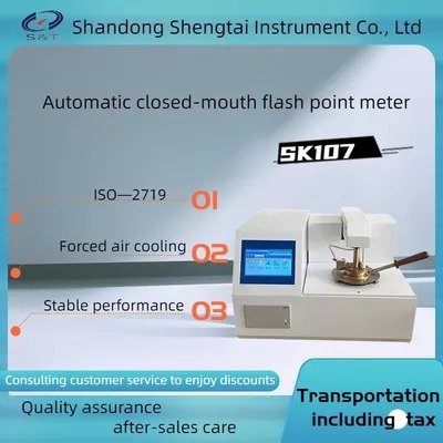 Fully Automatic Closed Flash Point Testing Equipment Atmospheric Pressure Calibration
