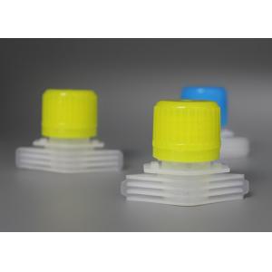 Eco Friendly PE Plastic Pilfer Proof Pour Spout Covers For Laundry Liquid Pouch
