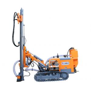 High Performance Dth Rig Machine Without Cab , 90mm - 115mm Blasing Hole Air Drilling Rig