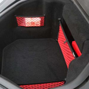 Topfit Front Trunk Cargo Net for Tesla Model S P90 90 P85 85 60, 2012-2015(Red)