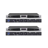 China Stage 1U Class D Digital Power Amplifier 750W 2CH Black AC110 - 120V on sale