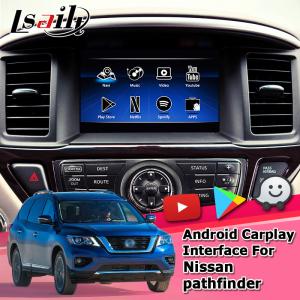 China Nissan Pathfinder Andorid Carplay android auto Navigation System , Online Navigation Video Play supplier