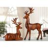 Christmas Reindeer Resin Arts And Crafts Home / Hotel Decoration Use