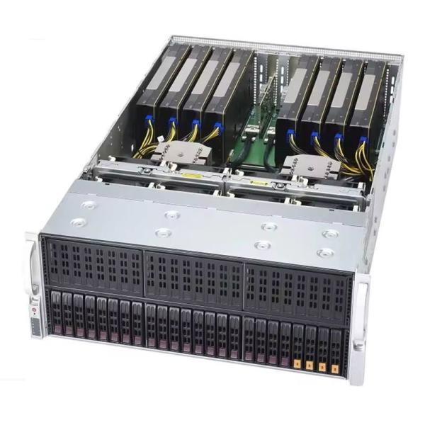 Customized Size Private Mold Supermicro 4U AS-4125GS-TNRT Dual 9004 GPU Server for Computing Solutions