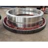 China cement rotary kiln tyre and cement kiln parts and forging riding ring wholesale