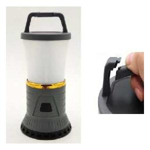 Outdoor 2 In 1 LED Camping Lantern IP44 LED Camping Lamp 8.5x8.5x19.6cm 42pcs White SMD 6pcs Red LED