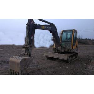 Midi Used Volvo Excavator EC55 0.14cbm Bucket Capacity With Original Turbo