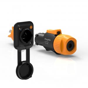 Industrial Male And Female Power Connector Waterproof Ip65 Outdoor