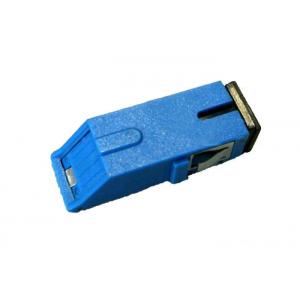 China SC UPC Internal Shutter Adapter Fiber Optic Adapter Simplex For Local Area Networks supplier