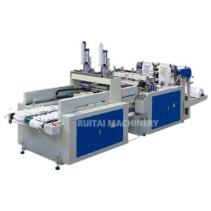 Fully Automatic Shopping Plastic Bag Making Machine For t-shirt Bag