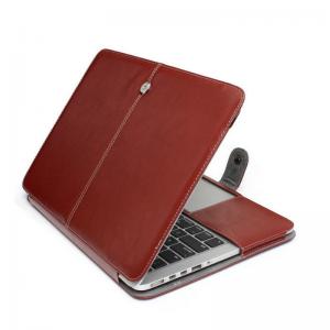 China Laptop case for macbook pro leather sleeve case for macbook air cover supplier