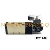 4V310-10 3/8" NPT Airtac Type Electric Control Solenoid Valve 5/2 Way Internal Pilot AC220V DC24V