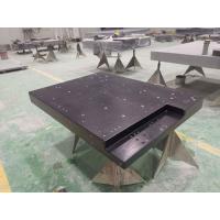 China Stone Cutting Machine Base 0.01mm Resolution Granite Surface Plate Flat Block on sale