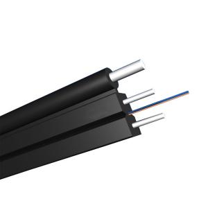 China 2 Core Fiber Optic Patch Cord Single Mode , FTTH Fiber Optic Drop Cable supplier