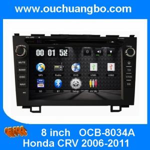 Ouchuangbo Car Radio Stereo Multimedia Kit for Honda CRV 2006-2011 USB Bluetooth DVD Player OCB-8034A