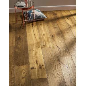 Customized Multilayer Oak Engineered Hardwood Flooring Easy Clean