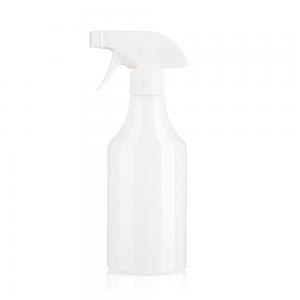 China White 500ML PET Plastic Trigger Spray Bottles For Household Cleaner supplier