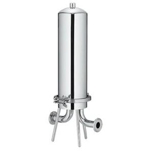 China Sanitary Stainless Steel Double Housing Cartridge Filter with Customized Specifications supplier
