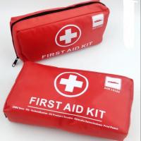 China Hot Sale DIN 13164 First Aid Kit  Factory OEM Car First Aid Kit Emergency Kit Red Green First Aid Kit on sale