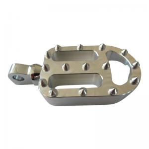 China Mini Floorboard Aluminium Custom CNC Machining 0.05mm Tolerance For Softail Models supplier