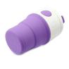 China 395ml Silicone Foldable Cup Collapsible Coffee Cup Reusable With Lid wholesale