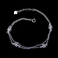 China Women Plain Silver Bracelet Christmas Snowflake 925 Silver Bracelet Jewelry on sale