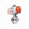 China High Cycle Double Acting Pneumatic Valve Actuator Aluminum Body wholesale