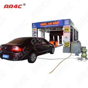China 12.5KW Touchfree Auto Tunnel Car Wash Machine Electric 9 Brushes Rollover supplier