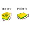 China 29L Volume Collapsible Plastic Storage Crate for Easy and Veg Fruit Store Organization wholesale