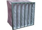 Commercial Building Pocket Air Filter Performance , F5 F6 F7 F8 Efficiency
