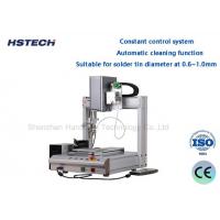 China PCB Robot Soldering Machine Single Bed 0.8mm Solder Tip Manual Programming HS-S331R on sale