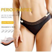 China Lace Plus Size Menstrual Panties For Heavy Flow Underwear Sexy 4 Layers Girls on sale