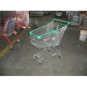 ASTM certified Grocery Shopping Carts with baby seat , 4x4'' wheels