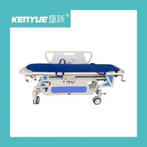 Hospital Manual Crank Ambulance Stretcher Trolley To Patient Transport