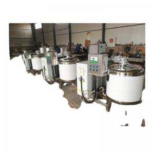 Yogurt Milk Processing Line Cheese Making Machine Milk Cooling Storage Tank 5000L 220V/50HZ 36rpm/min Hongyang Provided 1.5 Kw