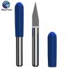 China 1-2 Flutes Engraving CNC Bits Solid Carbide Flat Bottom V Shape Groove End Mill wholesale