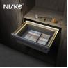 China Pull out Wardrobe Storage Box Clothes Drawer Basket with Led Light wholesale