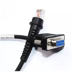 OEM Rs232 Straight Cable , RJ45 To DB9 Cable For Newland Barcode Scanners