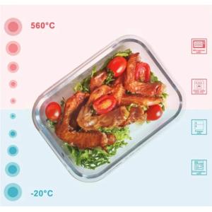 China 耐久性のあるスタッカブル真空ガラス容器 -40℃～560℃ wholesale