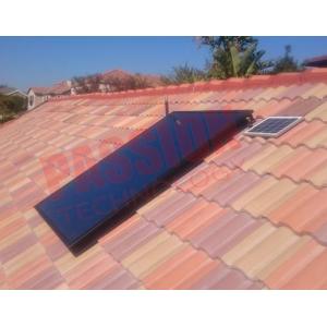 China Closed Circulation Flat Plate Solar Collector With Copper Connection Accessories supplier