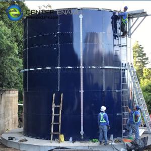China 60000 Gallons Glass lined Steel Commercial Water Tanks And Industrial Water Storage Tanks supplier