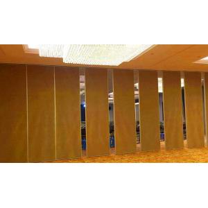 Sound Insulation Movable Track Folding Sliding Partition Wall Easy Operated