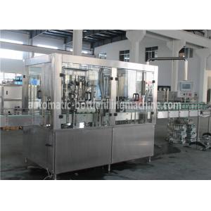 China Carbonated Drink Canning Machine Beer / Cola Aluminum / PET Can Filler Sealer wholesale