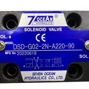 China 7 OCEAN Pneumatic Solenoid Valve DSD-G02-2N-A220-90 AC220 Voltage Directional Control Valve wholesale