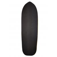 China Sturdy Black Street Surfing Skateboard Land Surfing Board Customized Graphic on sale