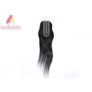 Virgin Hair 2*6 Middle Part Lace Closure , Kim K Straight Lace Closure