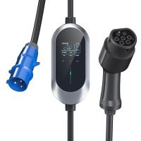 China 3.5 Kilowatts Dustproof Timing Mobile Electric Car Charger With Touch Button on sale