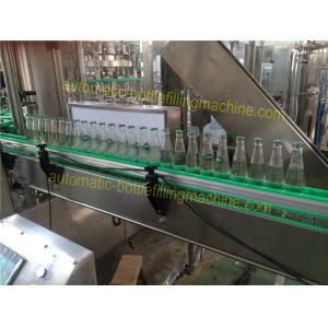 China Food Safety Hygiene Glass Bottle Soda Machine 3.75KW Power Hot Fill Bottling Equipment supplier