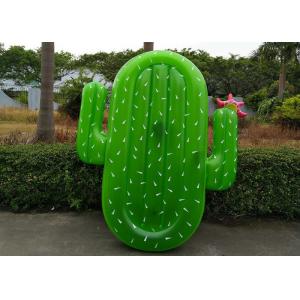 Large Green Cactus Inflatable Pool Float Lounger For Adult And Children