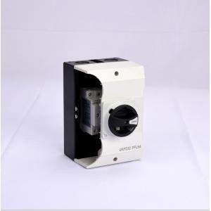 China 1500V 32A Solar Panel DC Isolator Switch , Waterproof Rotary DC Switch Isolator supplier